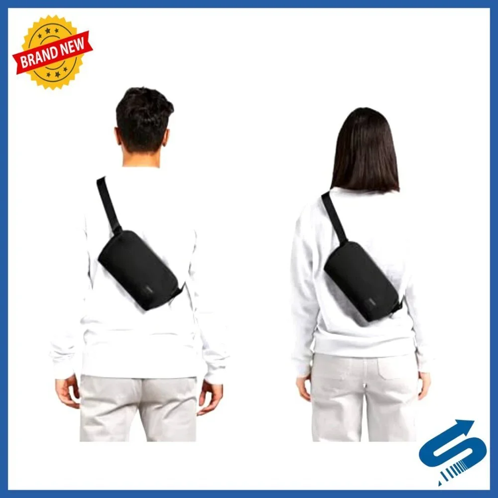 3L Minimalist Crossbody Sling Bag with Adjustable Strap & Internal Pockets